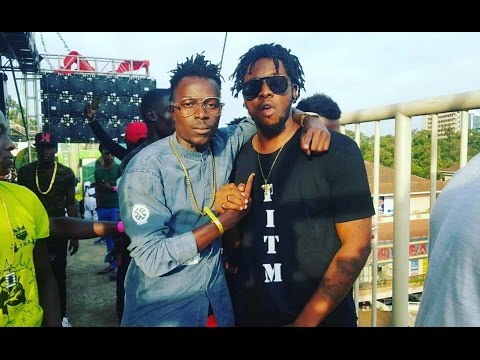 Runtown , TYLER Himself back stage @Garden city rooftop