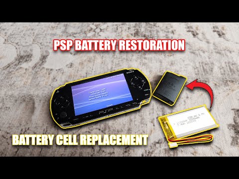 I Restored my PlayStation Portable (PSP) DEAD Battery (1000/Phat)