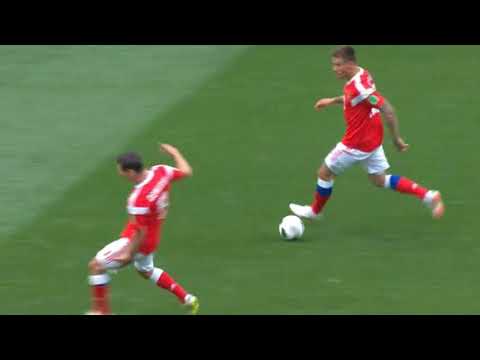 Russia:Saudi Arabia 1:0 Dzagoev Injury 22'