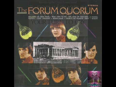 The Forum Quorum [US, Psychedelic/Proto-Prog Rock 1968] Girl Make Up Your Mind