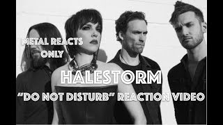 HALESTORM &quot;Do Not Disturb&quot; Reaction Video | Metal Reacts Only | MetalSucks