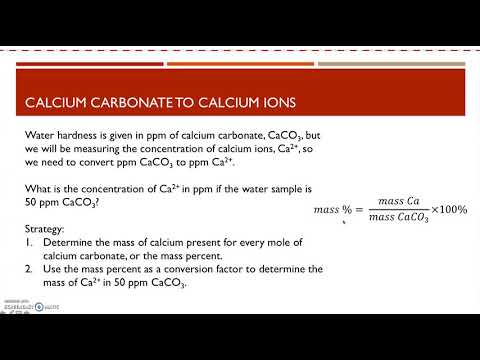 FA18 Unit Conversions ppm and M