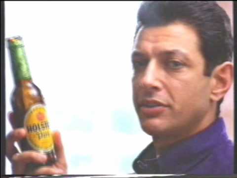 Holstons Pils Advert Featuring Jeff Goldblum (1991)