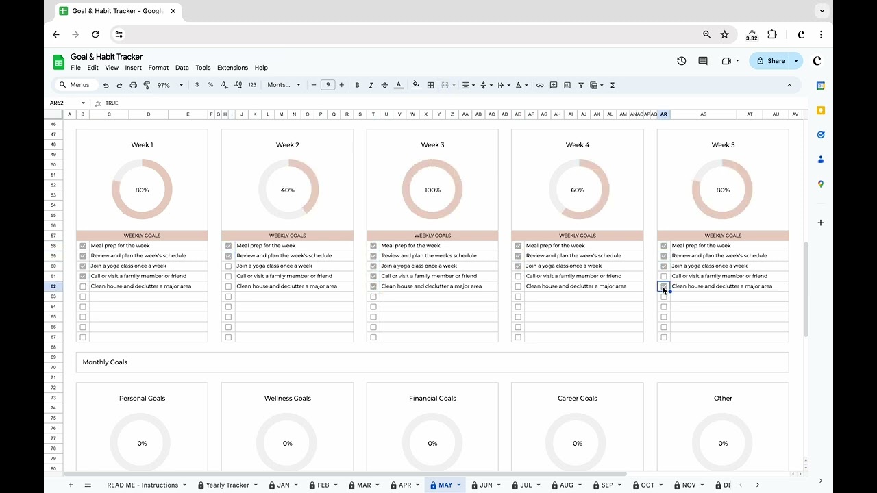 How to use Goal & Habit Tracker - Step-by-step tutorial