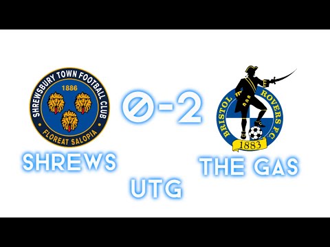 shrewsbury town 0-2 Bristol Rovers :)
