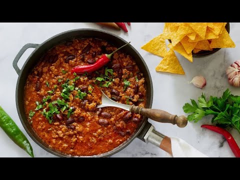 Jamaican Chilli Con Carne  Recipe | How to make chilli coon carne |  Chef Ricardo Cooking