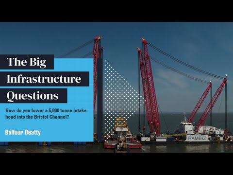 Lowering a 5,000-tonne lump of concrete into the Bristol Channel