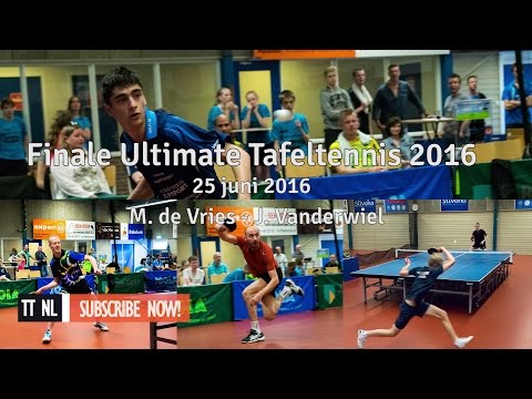 NK Ultimate 2016 FINALE: M. de Vries - J. Vanderwiel
