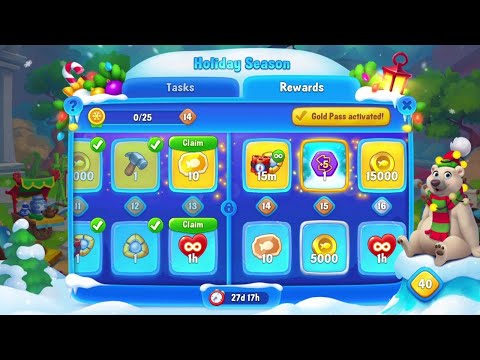 @Fishdom Win Strikes Level 9116 - 9120. Holiday Season Event Level 13 Unlocked.