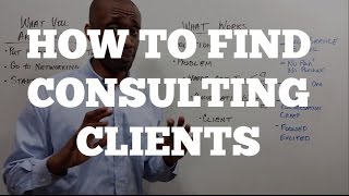 How To Find Consulting Clients