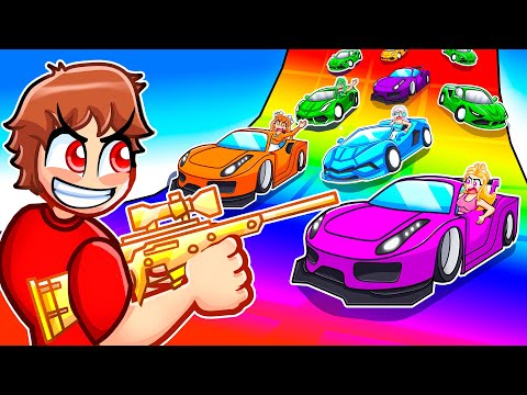 1 Sniper VS 200 CARS In GTA 5...