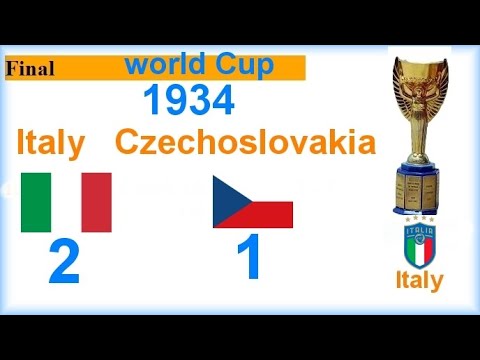 1934 Italy FIFA World Cup (history)