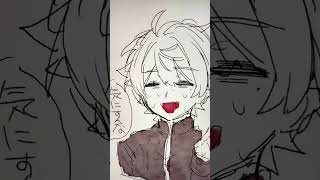 いんきゃ同士#魔界ノりりむ #葛葉#にじさんじ #イラスト