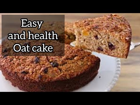 How to make healthy  oat cake 🍪