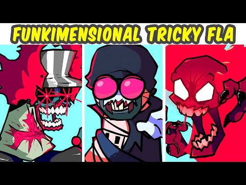 Friday Night Funkin' VS Tricky.FLA - FUNKIMENSIONAL (FNF MOD) (Madness Combat)