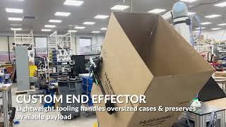 Robotic Case Erector | Oversized Box Forming | Collaborative Robots | ONExia Inc.