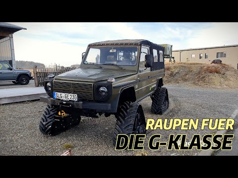G Wagon Spezialumbau zum Ketten Fahrzeug - Militär G-Klasse 4wd