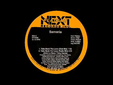 Samaria - Take Back The Love (Club Mix) HD