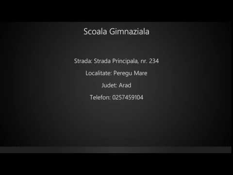 Scoala Gimnaziala Peregu Mare