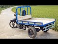 Amazing idea! How to Build a Truck from an Old Motorcycle
