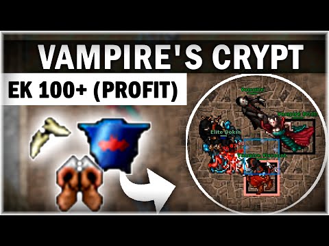 [HUNT/EK] - VAMPIRE'S CRYPT | LEVEL 100+ | 800K/H + PROFIT
