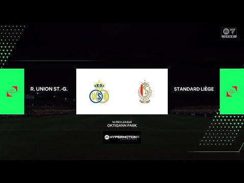 R. UNION ST.-G. vs STANDARD LIÈGE |  Belgium: Jupiler Pro League | FC 25 | gameplay