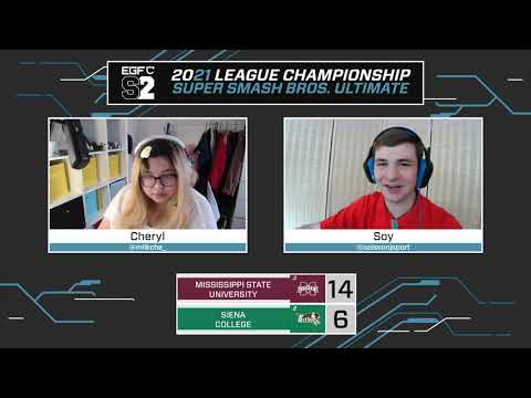 EGFC S2 Championship Semi Finals - SSBU - Siena vs Mississippi State (Bivers vs MisterMan)