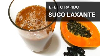 Suco LAXANTE Natural 🍊 Acabe com até 10kg de fezes imediatamente