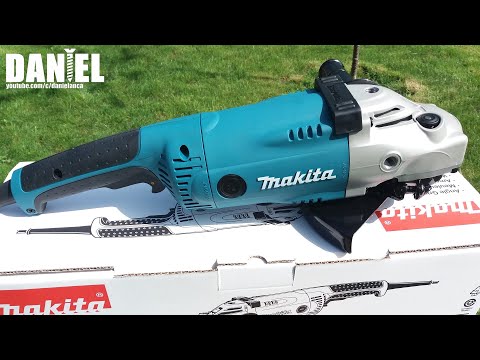 Kampinis šlifuoklis Makita GA9020 video