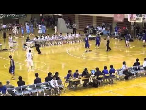 土浦日大 vs 西武文理（4Q）高校バスケ 2015 関東大会１回戦