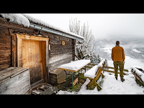 Daily Life in a Remote Alpine hut