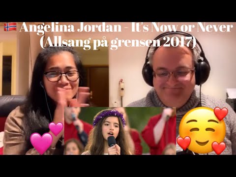 🇩🇰NielsensTv REACTS TO Angelina Jordan - It's Now or Never (Allsang på grensen 2017)💕🥰