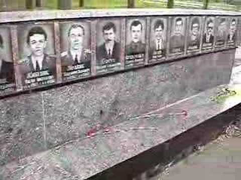 Chernobyl memorial in Slavutich