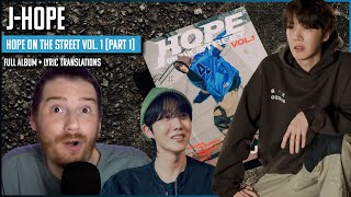 j-hope: HOPE ON THE STREET VOL. 1 | Full Album Reaction + MV + Lyric Translations [PART 1]