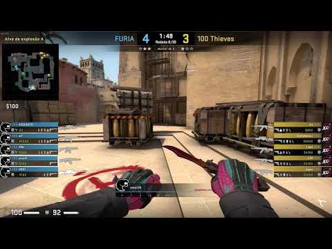 Pov yuurih (20/15) CS GO DEMO - MIRAGE - 16 FURIA VS 11 100THIEVES (IEM New York 18/10/2020)