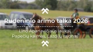 Rudeninė arimo arkliais talka 2026, Lazdijų raj.