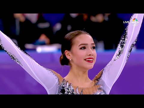 Алина Загитова Alina ZAGITOVA🇷🇺🥇Short Program 2018 Olympics (NBC.4K)
