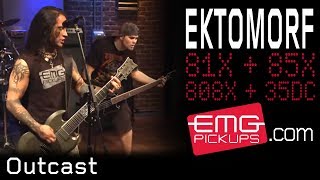Ektomorf performs "Outcast" live on EMGtv