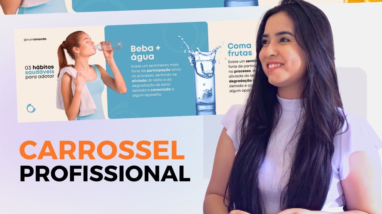 (AULA) Como criar do zero CARROSSEL PROFISSIONAL NO CANVA