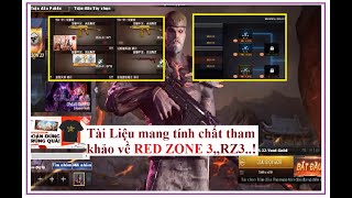 RED ZONE 3 RZ3 Tài Liệu Tham khảo về RED ZONE mùa 3 chưa chính thức mọi người xem vui nhé | HTC