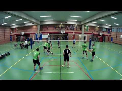 Volleybal deel 1 Sittard H1 - Ledub H1