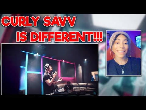 WTF CURLY SAVV!! Reacting To CURLY SAVV - 40 ( OFFICIAL VIDEO ) (REACTION)