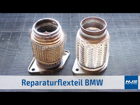 HJS Montagevideo Flexrohr Katalysator Reparatur N43 Motor