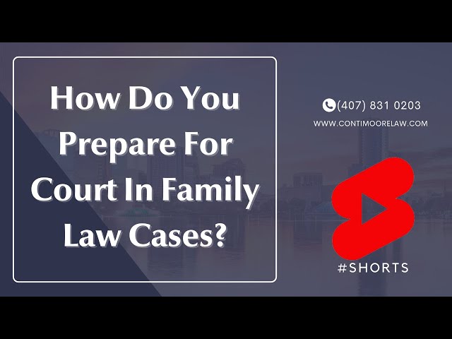 3 Tips to Prepare for Court In Family Law Cases
