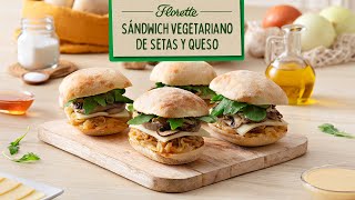 Florette Sandwich vegetariano de setas y queso anuncio