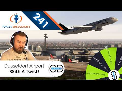 Dusseldorf Airport With A Twist! - Tower! Simulator 3, Episode 241