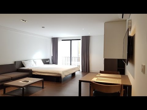 Modern studio apartment with balcony in To Ngoc Van street for rent | Hanoi Apartment | ID: S402