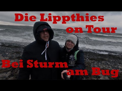Die Lippthies on Tour   Bei Sturm am Bug