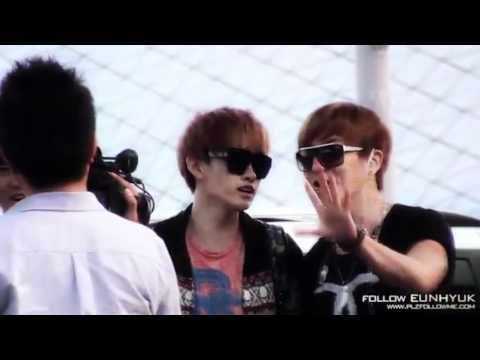 [Eunhyuk HD FANCAM] 120522 Super Junior @ Incheon Airport