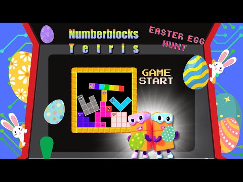 Easter Egg Hunt Numberblocks Octoblock & Friends Trapped Inside The World of Tetris by Terrible Twos
